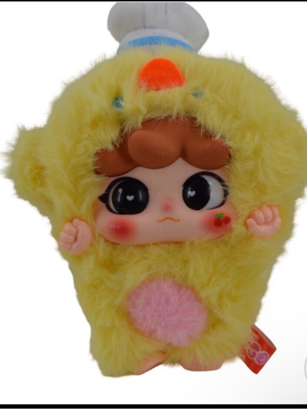 Baby 3 Migo Sneaky Yellow Plush Doll Bag Charm